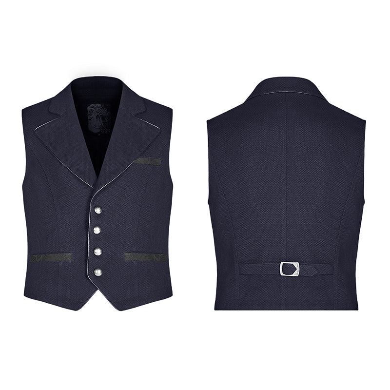 WY-1072MJM Simple Gentleman Style Vest - Image 3