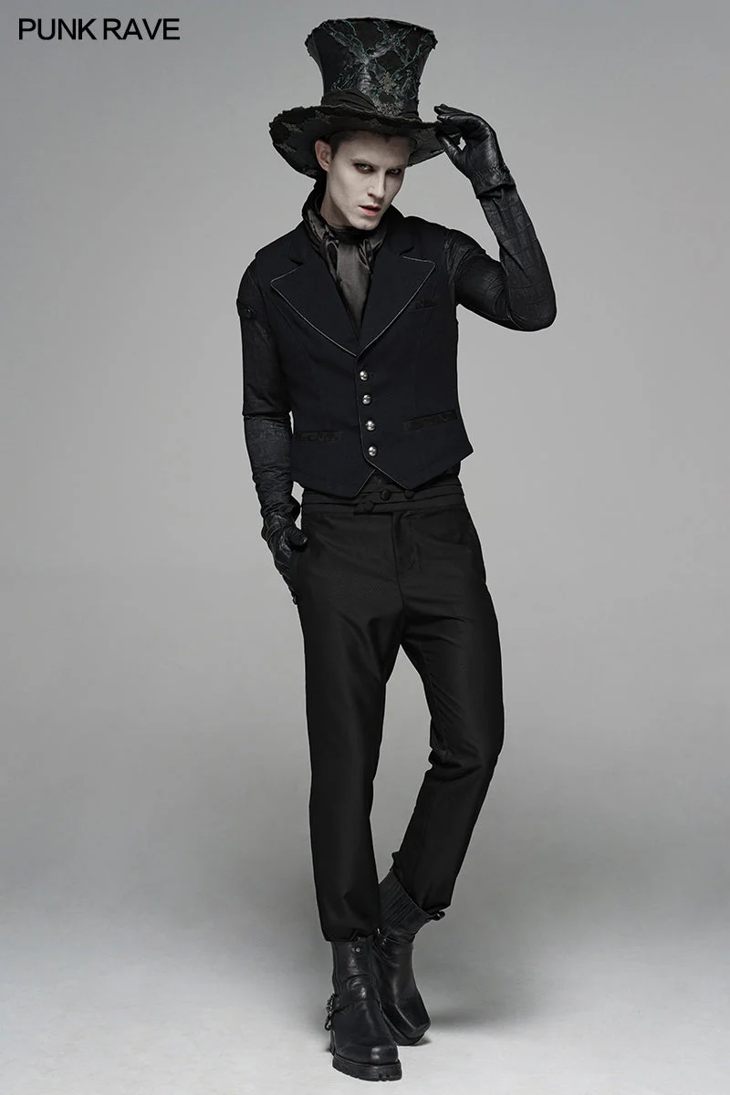 WY-1072MJM Simple Gentleman Style Vest - Image 5