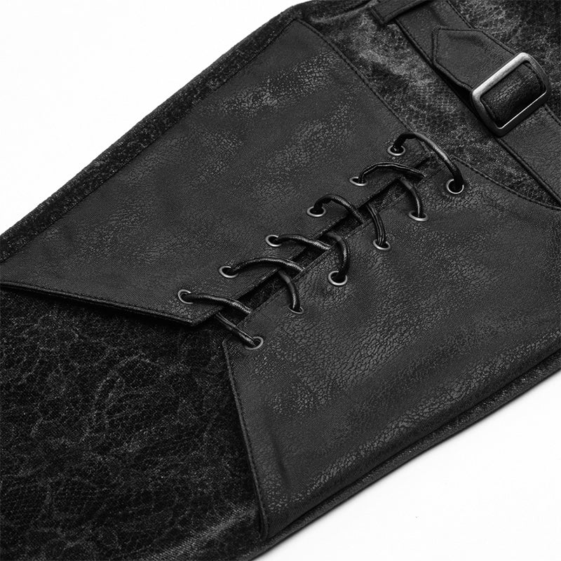 WK-374 Steam Punk Leggings Women Personalized Pants - Image 5