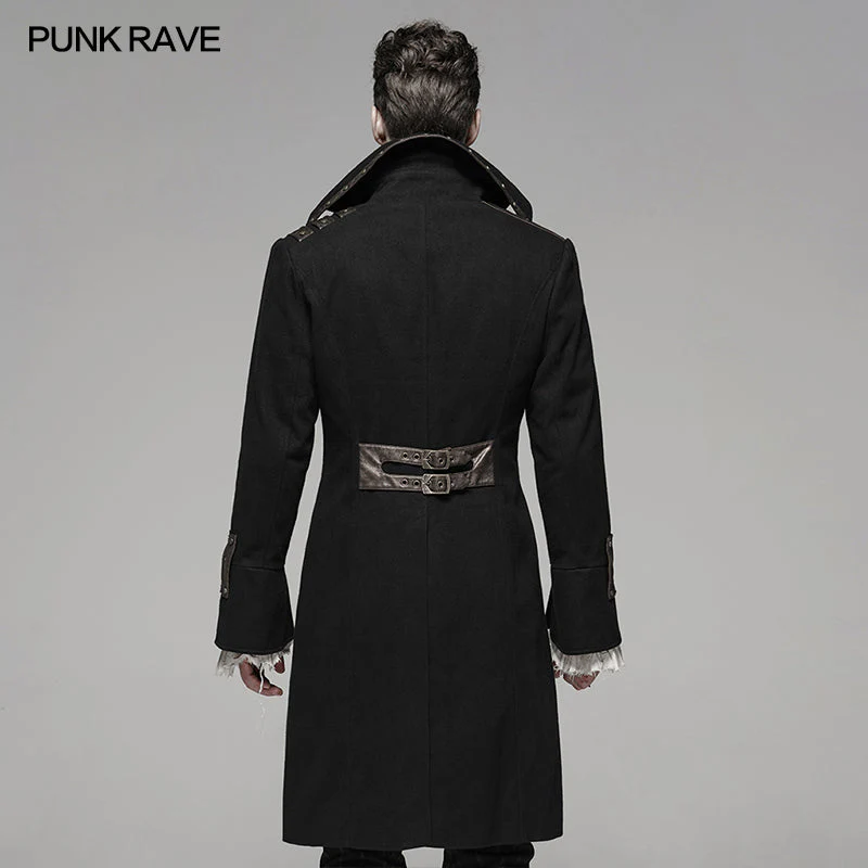 WY-1095XDM Steam Punk Long Coat - Image 2