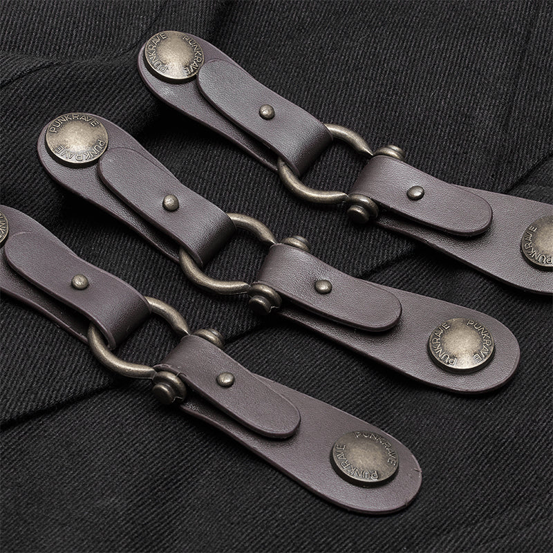WY-1095XDM Steam Punk Long Coat - Image 4
