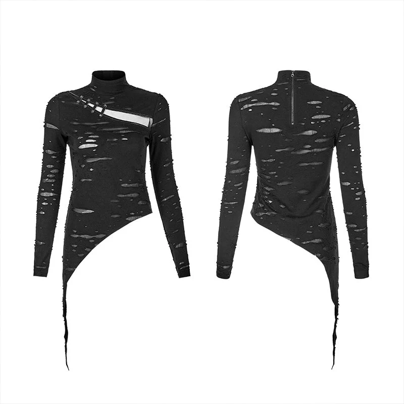 WT-625 Steampunk asymmetrical t-shirts - Image 5