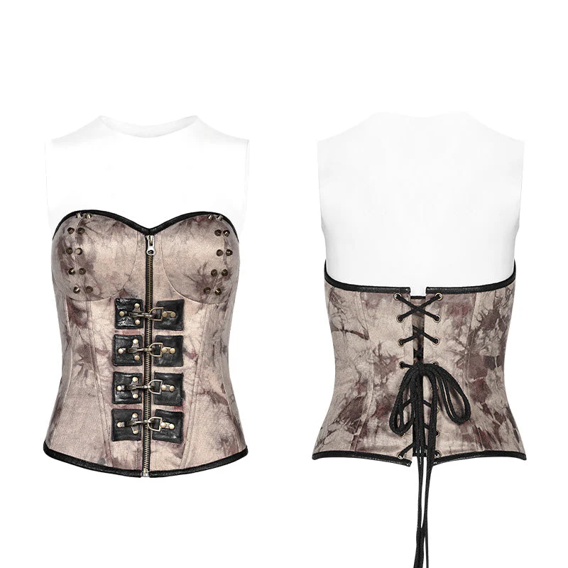 WY-962 Steampunk Corset Sweetheart Neck Shapewear - Image 5
