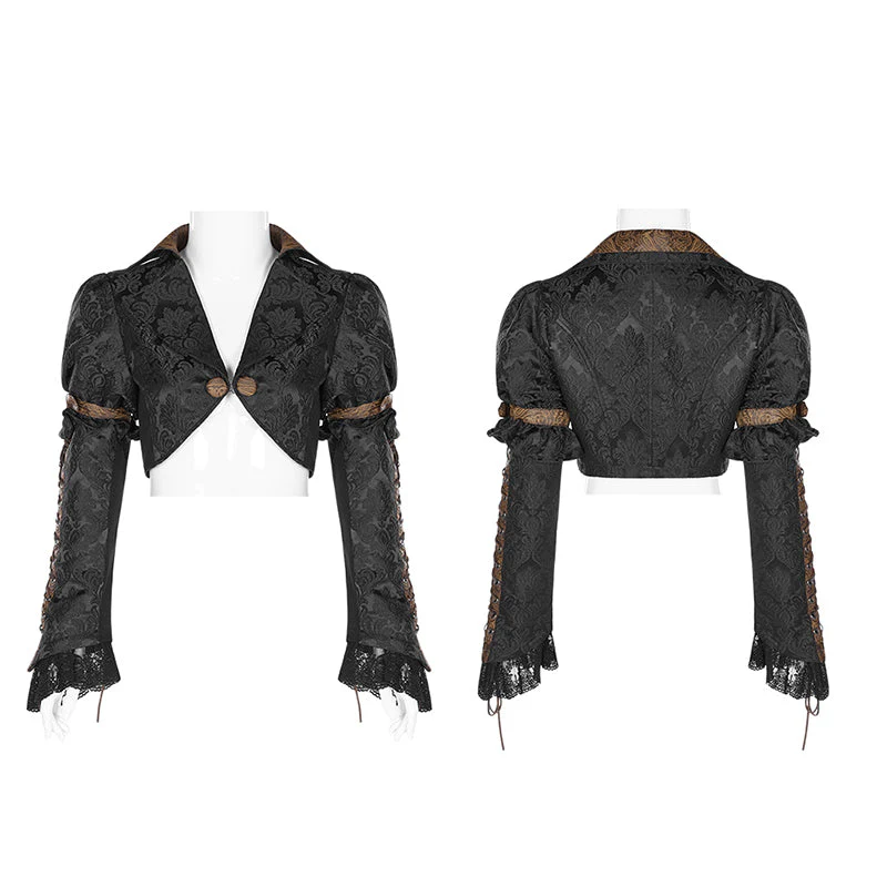 WY-1133XDF Steampunk desperate crisis short coat - Image 3