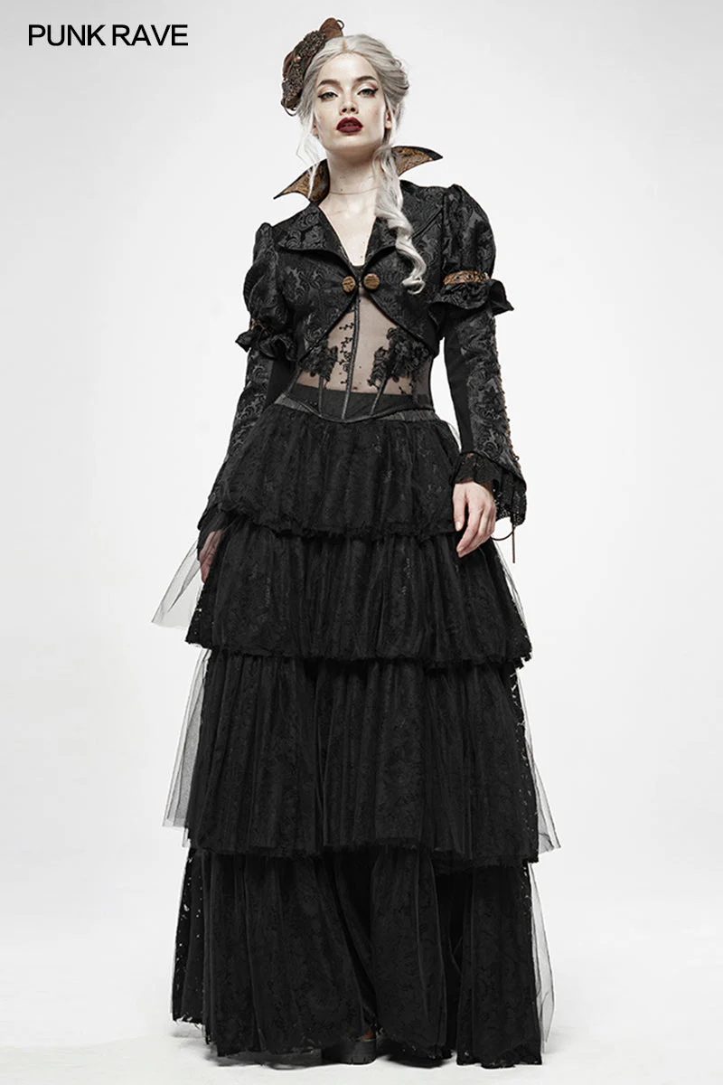 WY-1133XDF Steampunk desperate crisis short coat - Image 5
