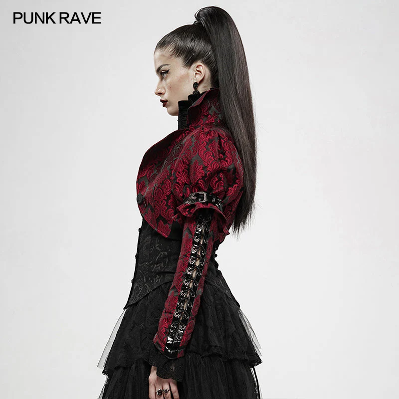 WY-1133XDF Steampunk desperate crisis short coat - Image 7