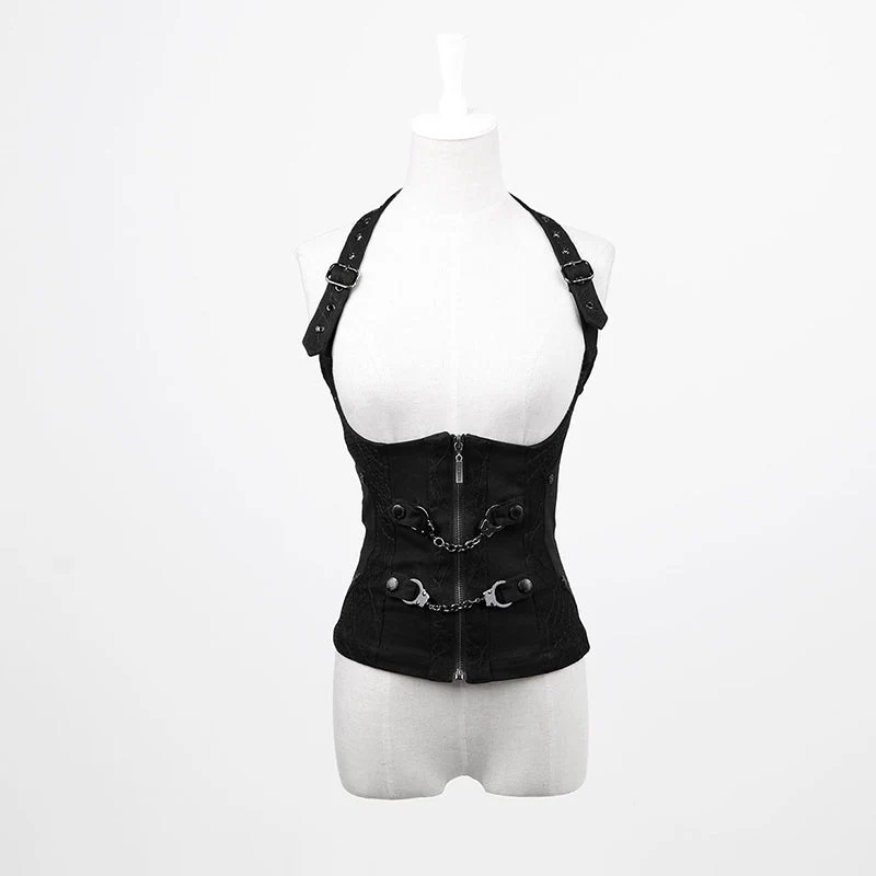Y-456 Tight black Sweet Sexy Accessories Corset - Image 4