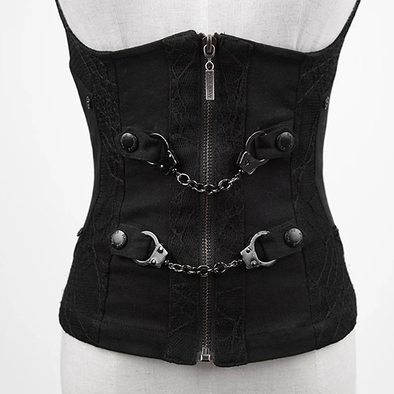 Y-456 Tight black Sweet Sexy Accessories Corset - Image 5