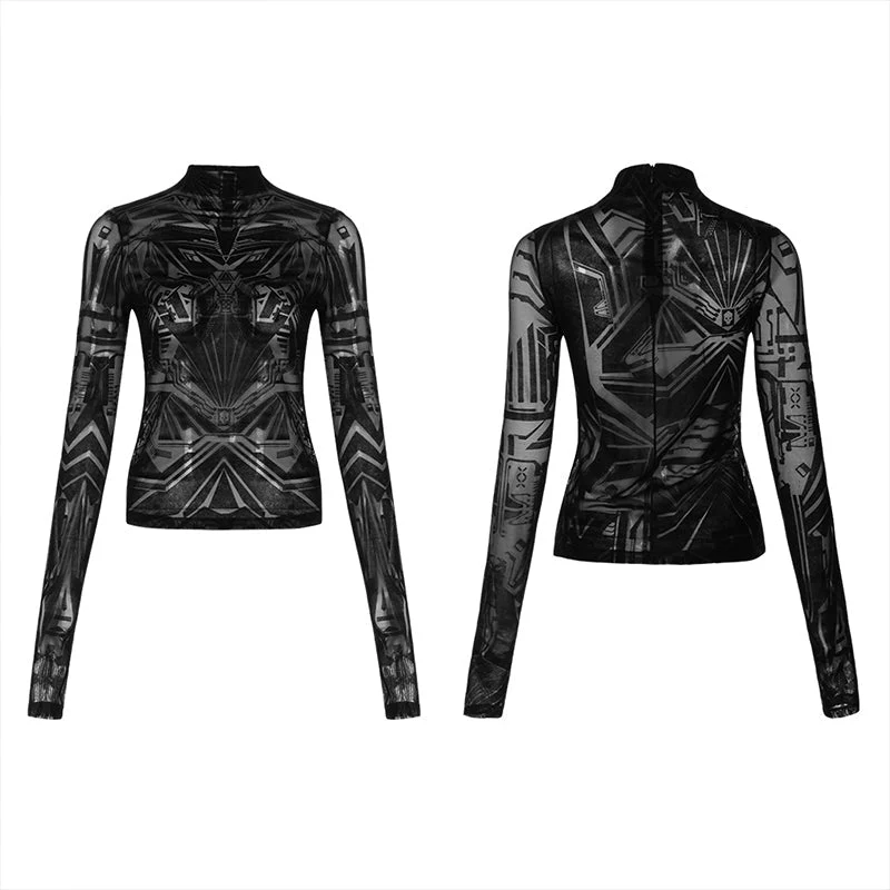 OPT-462TCF Tight bottom T-shirt - Image 5