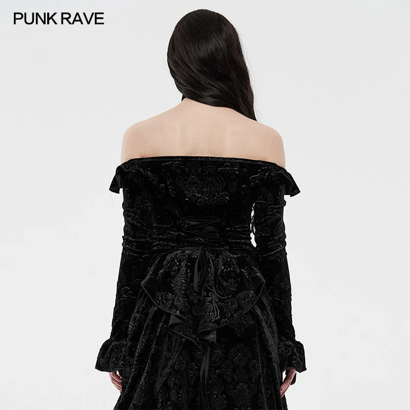 WY-1220CCF Victoria royal palace Velvet shirts - Image 3