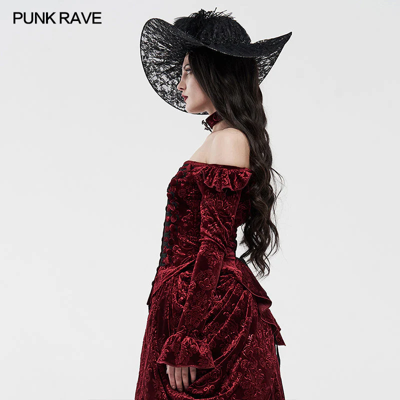 WY-1220CCF Victoria royal palace Velvet shirts - Image 7