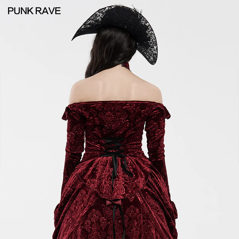 WY-1220CCF Victoria royal palace Velvet shirts - Image 8