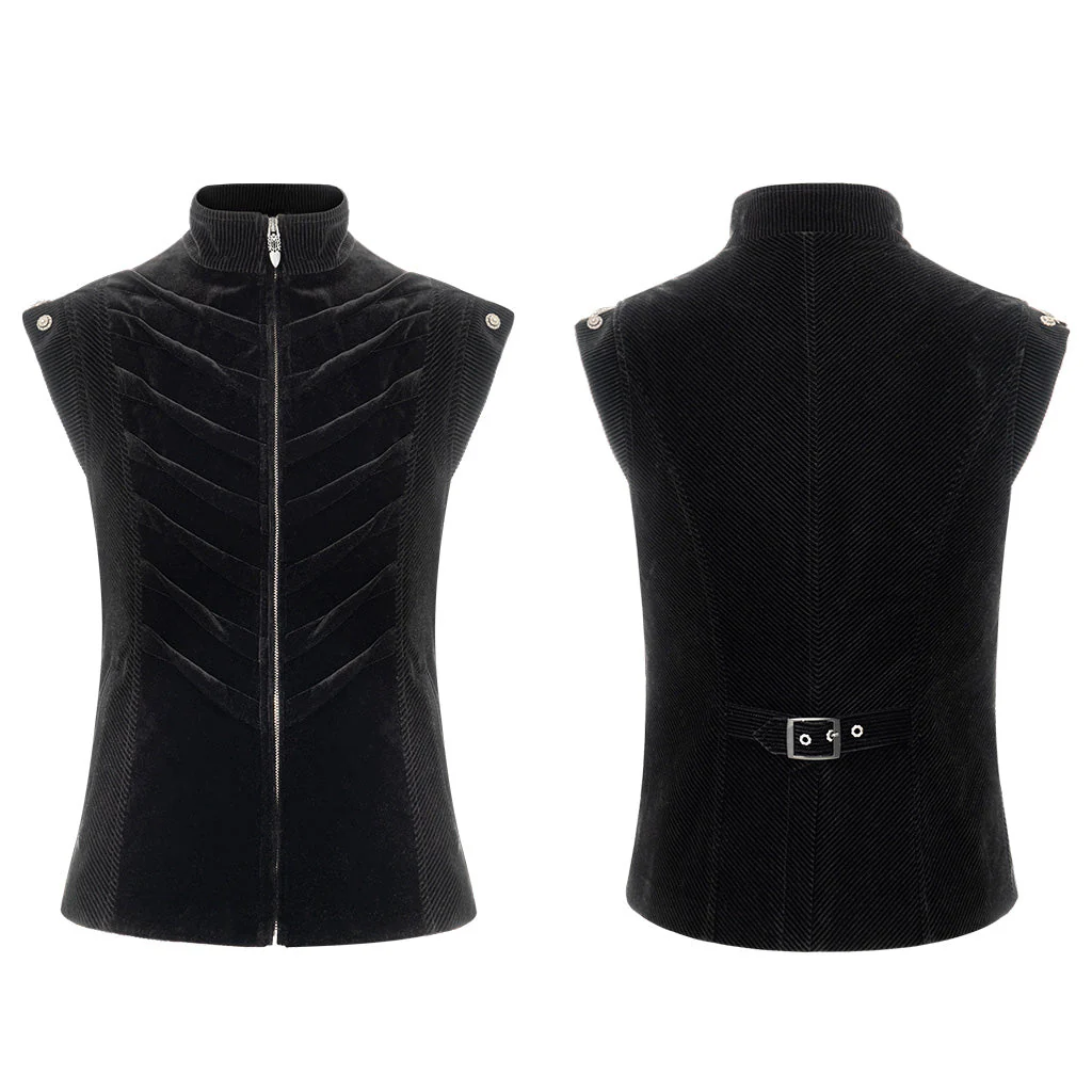 WY-1249MJM Vintage Goth Vest - Image 4