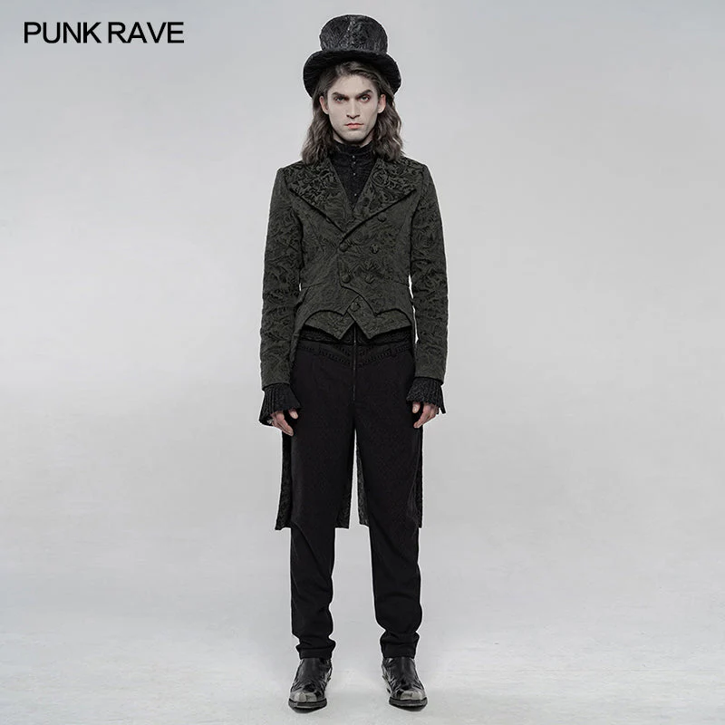 WY-1264LCM Vintage gothic jacquard jacket