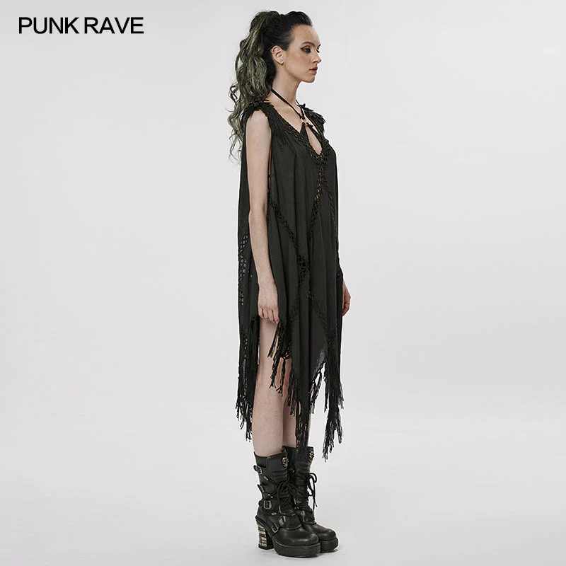 WQ-628LQF Witch woven dress - Image 2