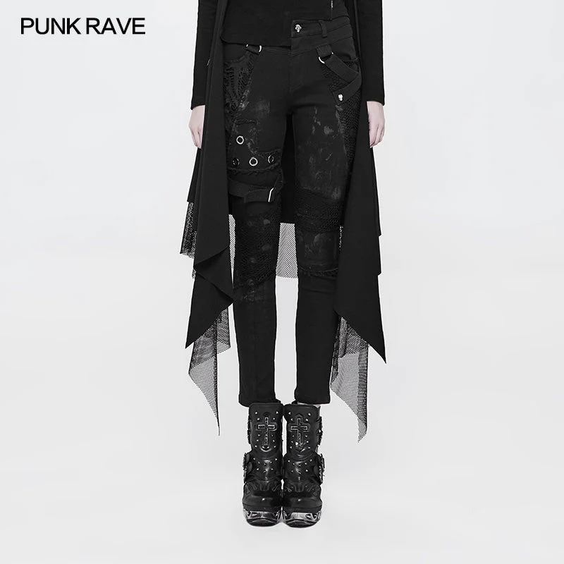 WK-319 Personality Vintage Trousers Punk Pants For Men - Image 18