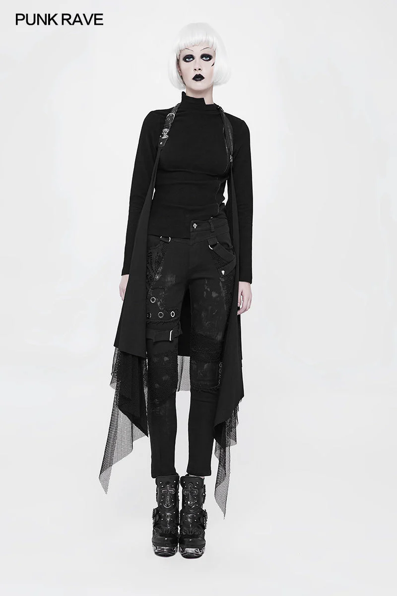 WK-319 Personality Vintage Trousers Punk Pants For Men - Image 24