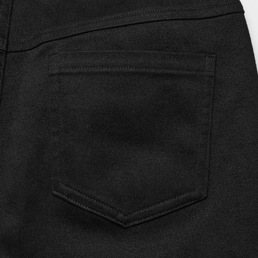 WK-595XCF Gothic Flared Pants with Mesh Cutouts and Pointed Details - Image 20