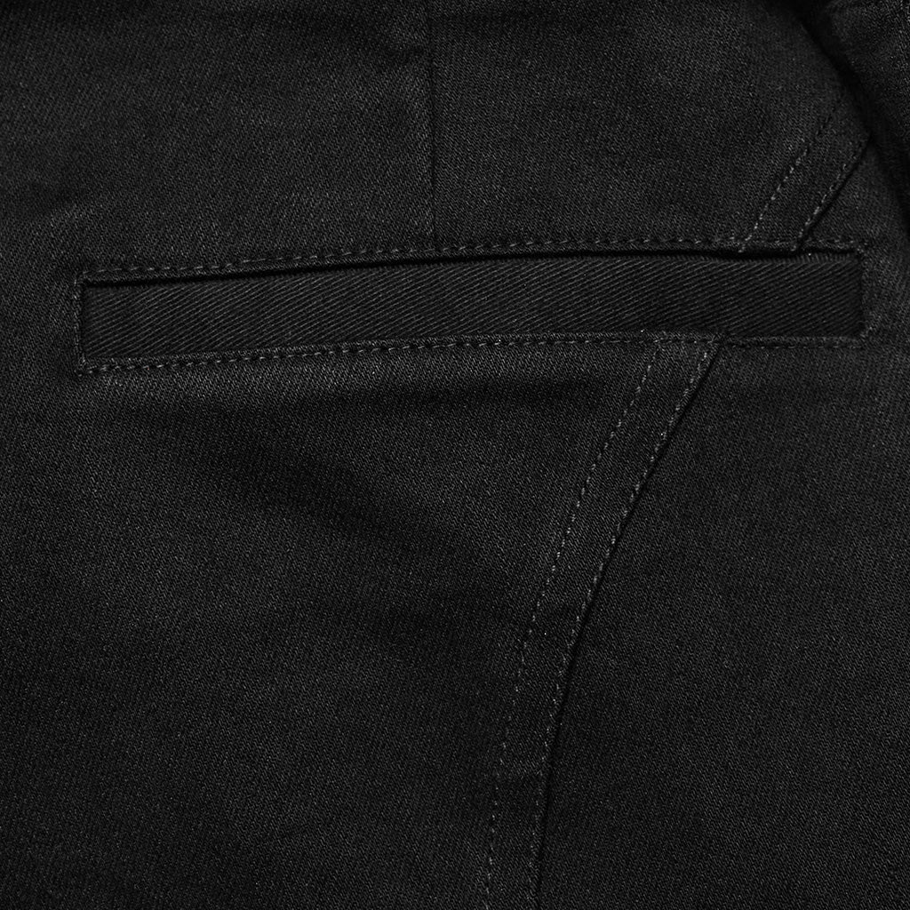 WK-604NDF Edgy black Cargo Punk Pants with Rivet Detailing - Image 9