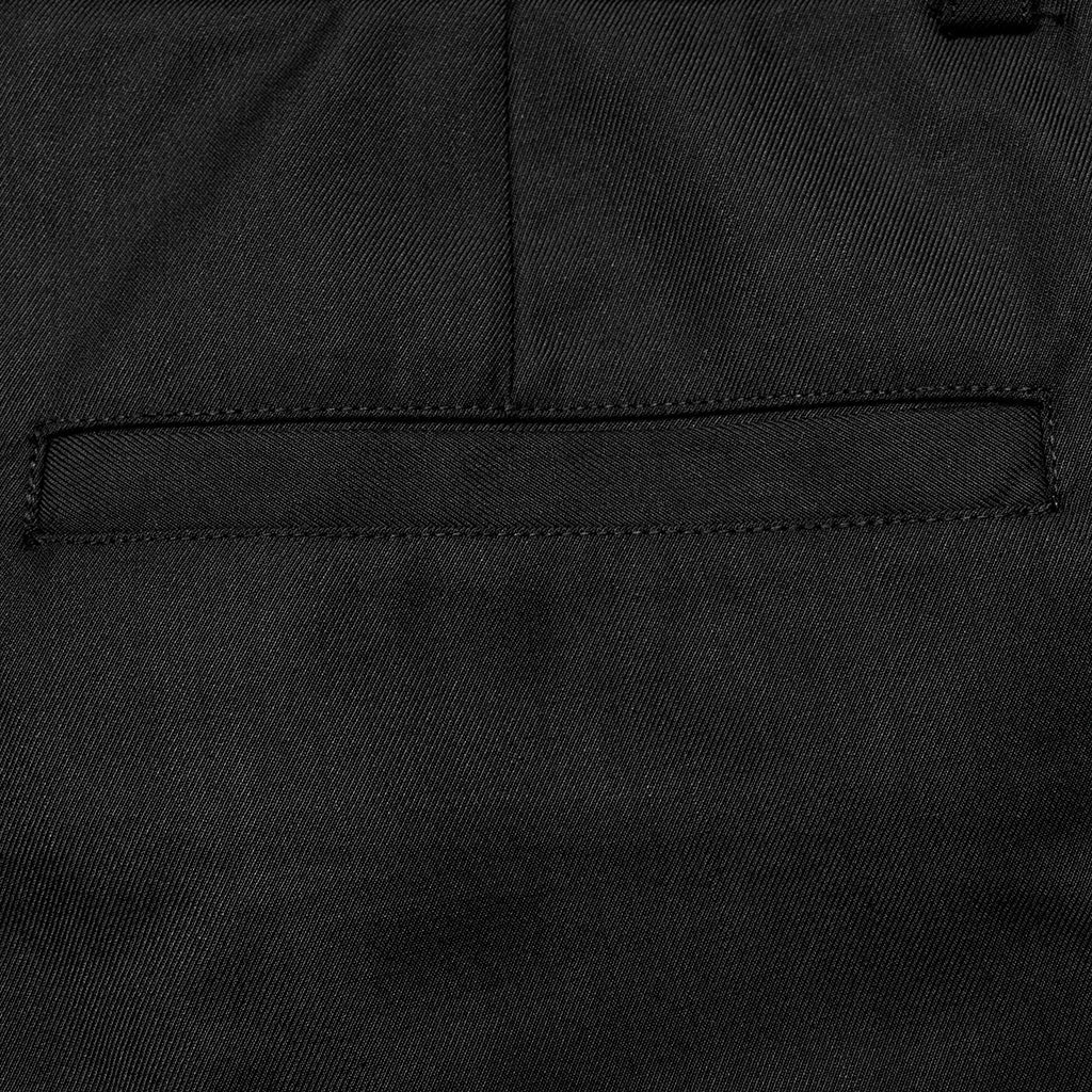WK-644XCM Gothic black Slim-Fit Pants with Bold Red Stitching Accents - Image 20