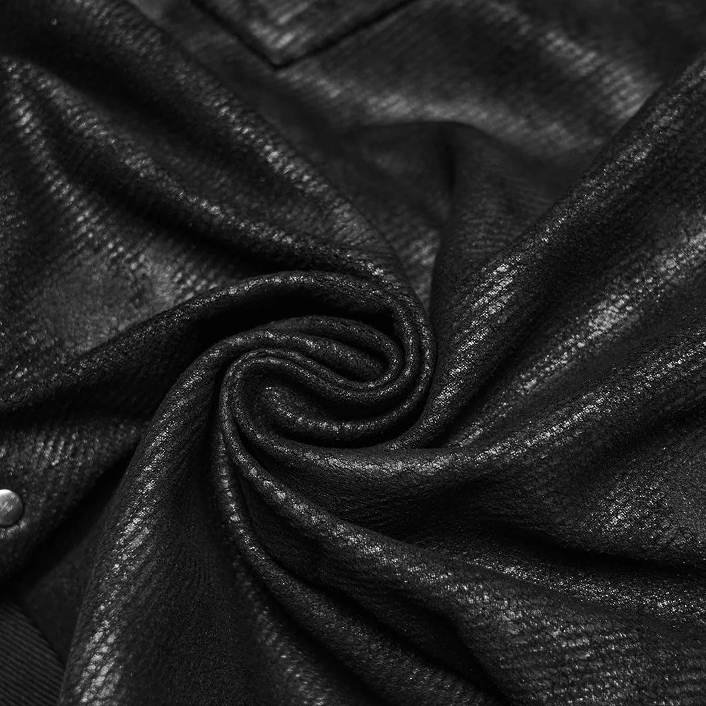 WK-755XCM Edgy Buckled Punk Pants with Distressed Gothic Aesthetic - Image 7