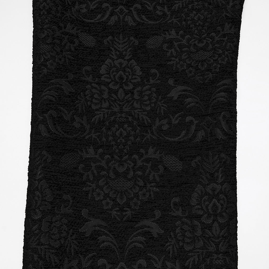 WK-759XCM Gothic Pants Vintage Floral Patterned Brocade Slim Fit Statement - Image 19