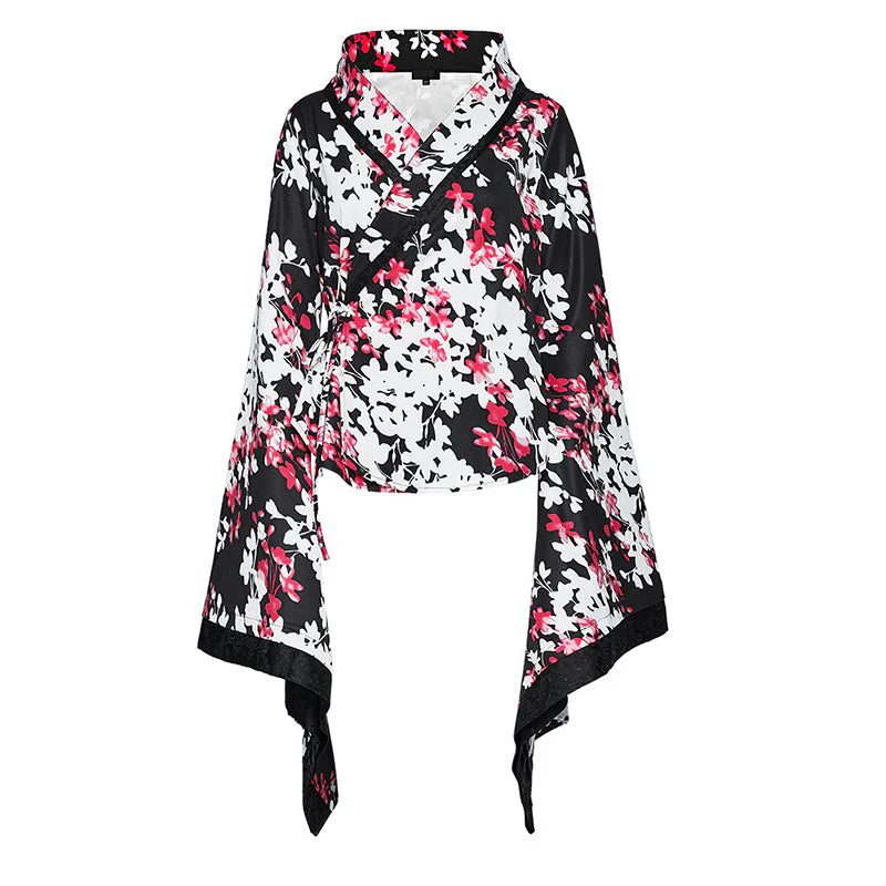 WLQ-001LQF Lolita printed kimono - Image 11