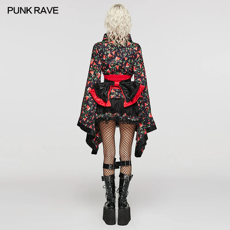 WLQ-001LQF Lolita printed kimono - Image 3