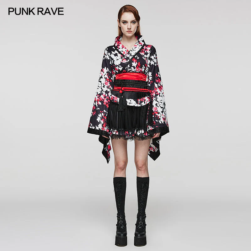 WLQ-001LQF Lolita printed kimono - Image 7