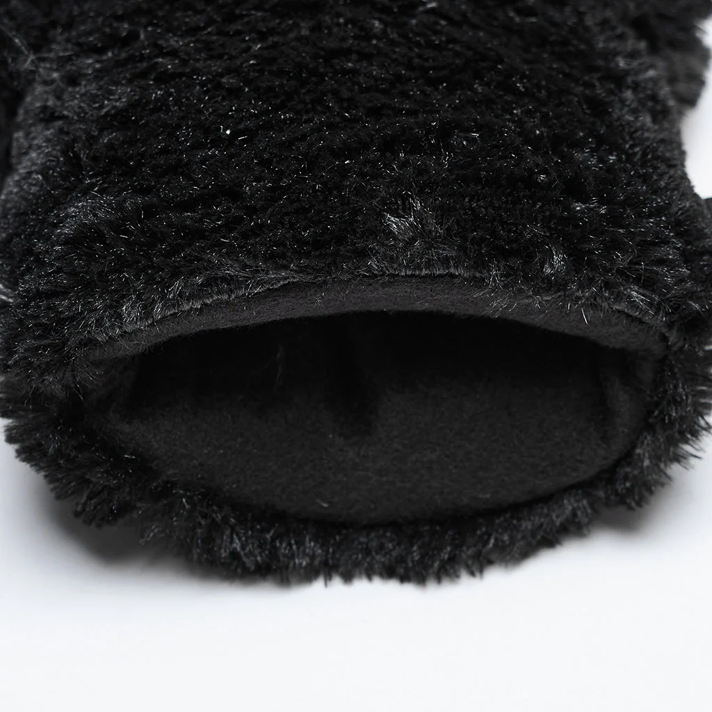 WLS-068SSF Furry Cat Paw Gloves Fishnet Punk Accessories Costume - Image 8