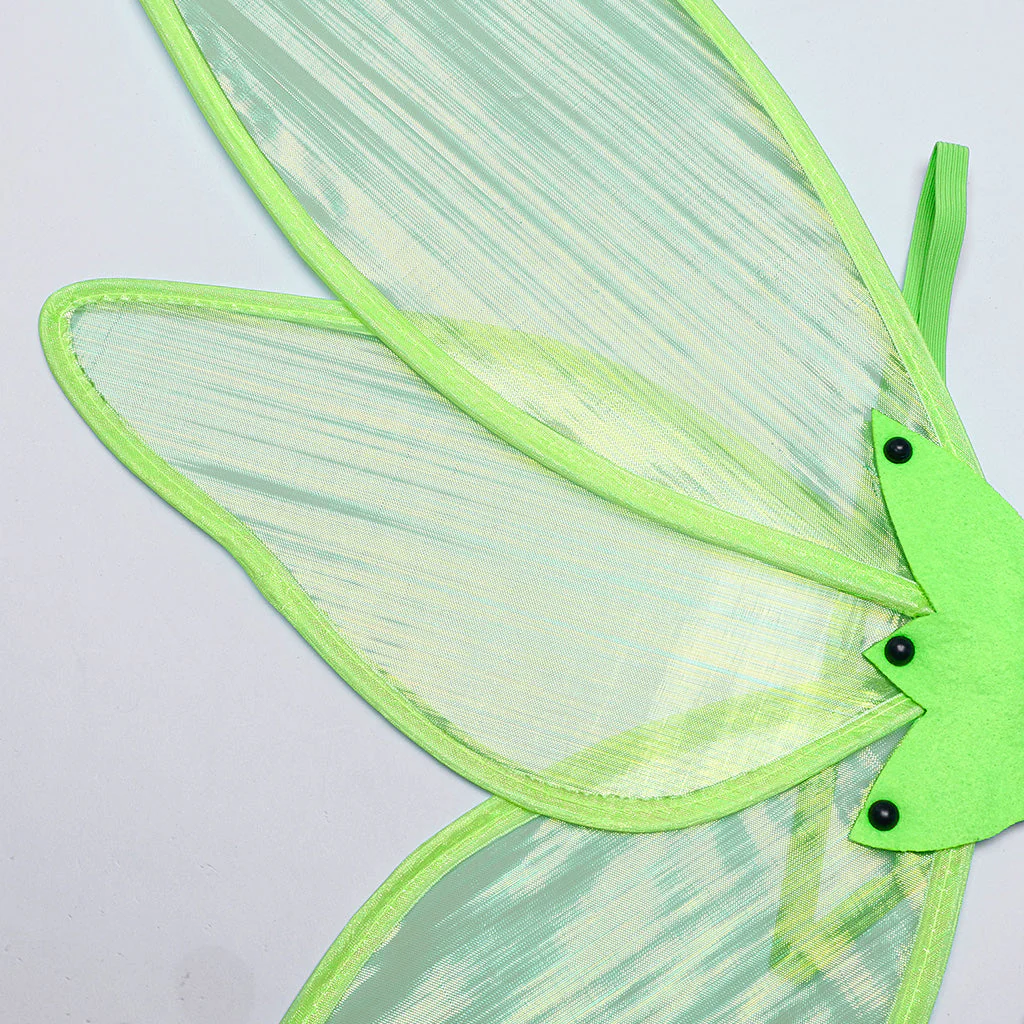 WLS-071OTF Fluorescent Green Butterfly Wings Harness Punk Accessories - Image 30