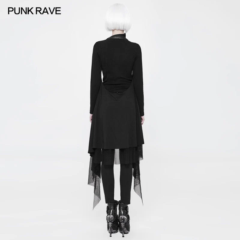 WY-918 Women Loose All-Match Knitted Punk Vest - Image 3