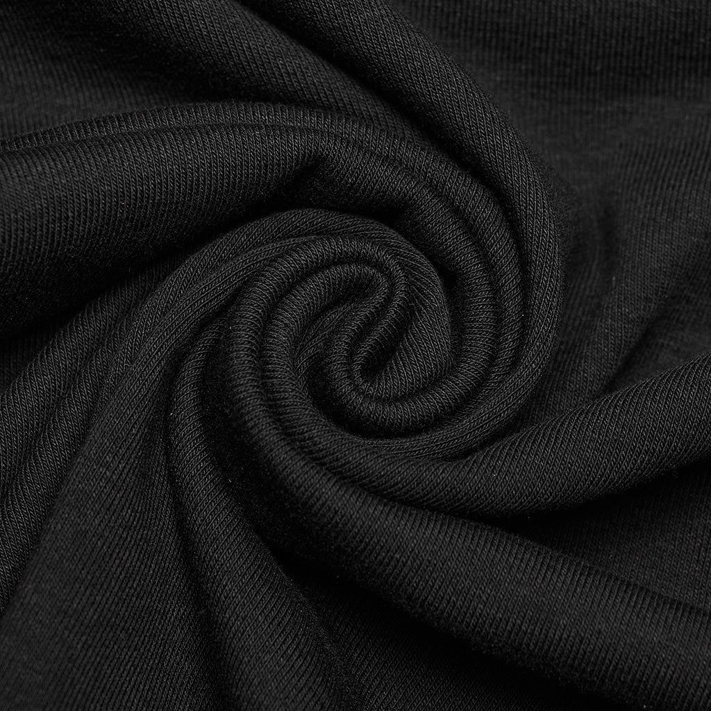 WQ-648LQF Gothic Off-Shoulder Mesh Sleeve Dress black - Image 10