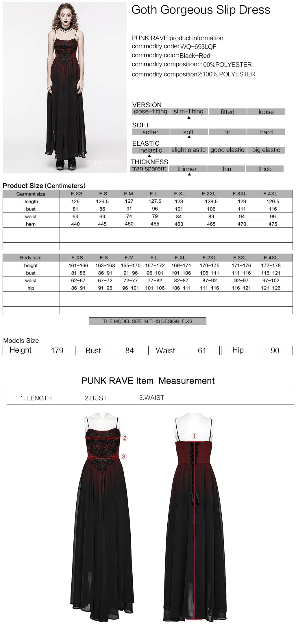 WQ-693LQF Elegant Lace-Trimmed Gothic Dress with Flowy Chiffon Layers - Image 30