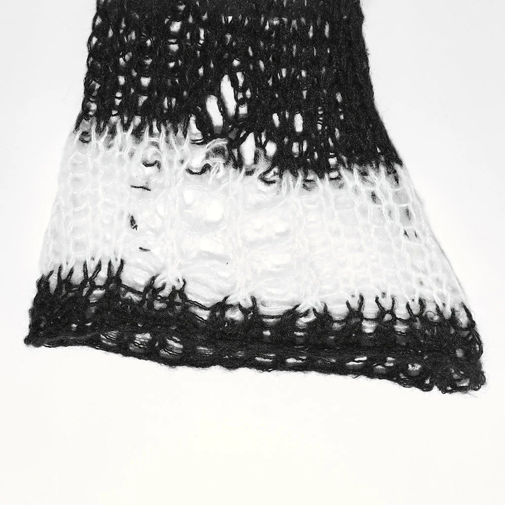WS-554JTF Gothic Punk Accessories Fishnet Boot Covers with Chains - Image 30