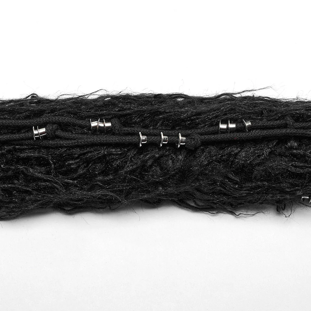 WS-592MZ Mesh Headgear with Spike Detail Mohawk Punk Accessories - Image 13