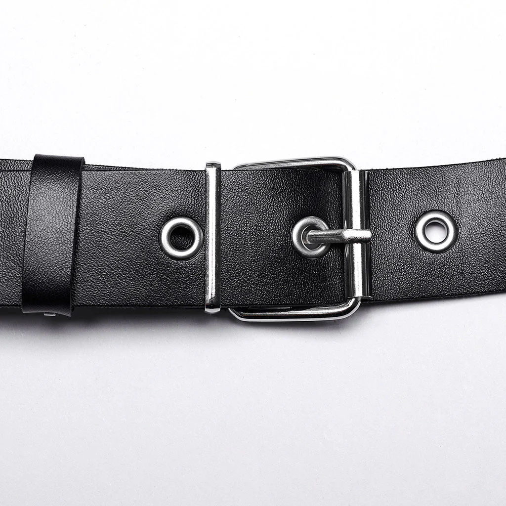 WS-606BDM Gothic Punk Leather Body Harness Adjustable Straps - Image 8