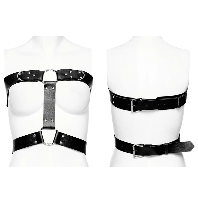WS-608BDF Pink Gothic Waist Harness Adjustable Punk Accessories - Image 16