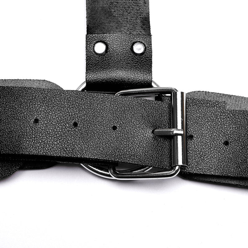 WS-608BDF Pink Gothic Waist Harness Adjustable Punk Accessories - Image 17