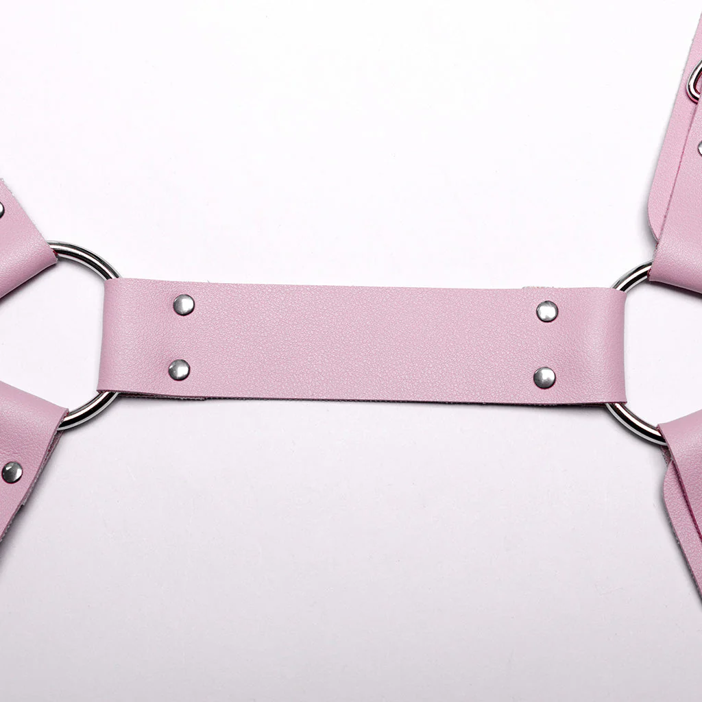 WS-608BDF Pink Gothic Waist Harness Adjustable Punk Accessories - Image 44