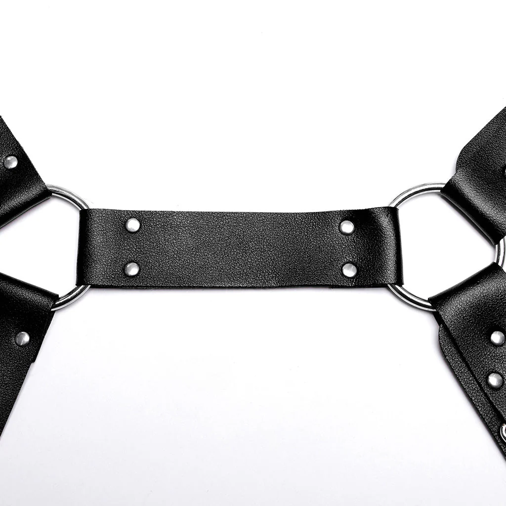 WS-608BDF Pink Gothic Waist Harness Adjustable Punk Accessories - Image 54