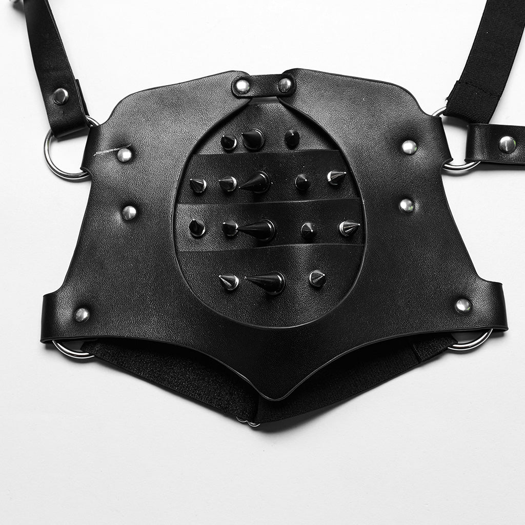 WS-617BDF Spiked Shoulder Harness Straps Gothic Punk Accessories Fashion - Image 21