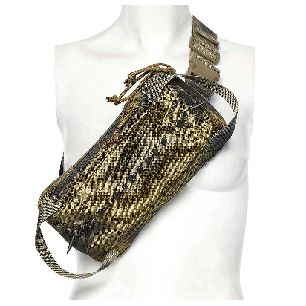 WS-627BB Edgy Black One-Shoulder Spiked Bag Punk Accessories - Image 43