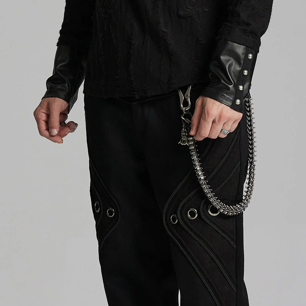 WS-720JTM Gothic Skeleton Chain Punk Rock Waist Belt Accessory - Image 15