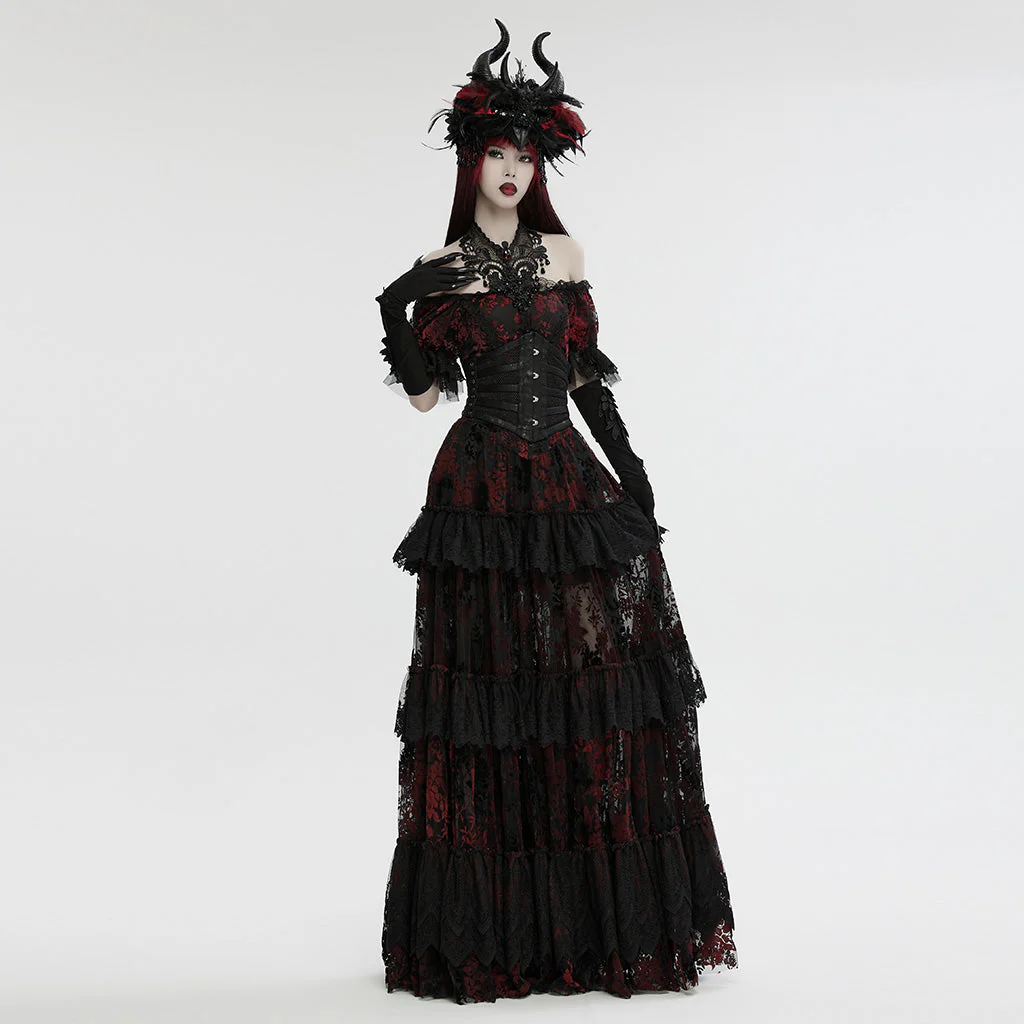 WS-726SSF Black Gothic Claw Gloves Spiked Design Gothic Accessories - Image 6