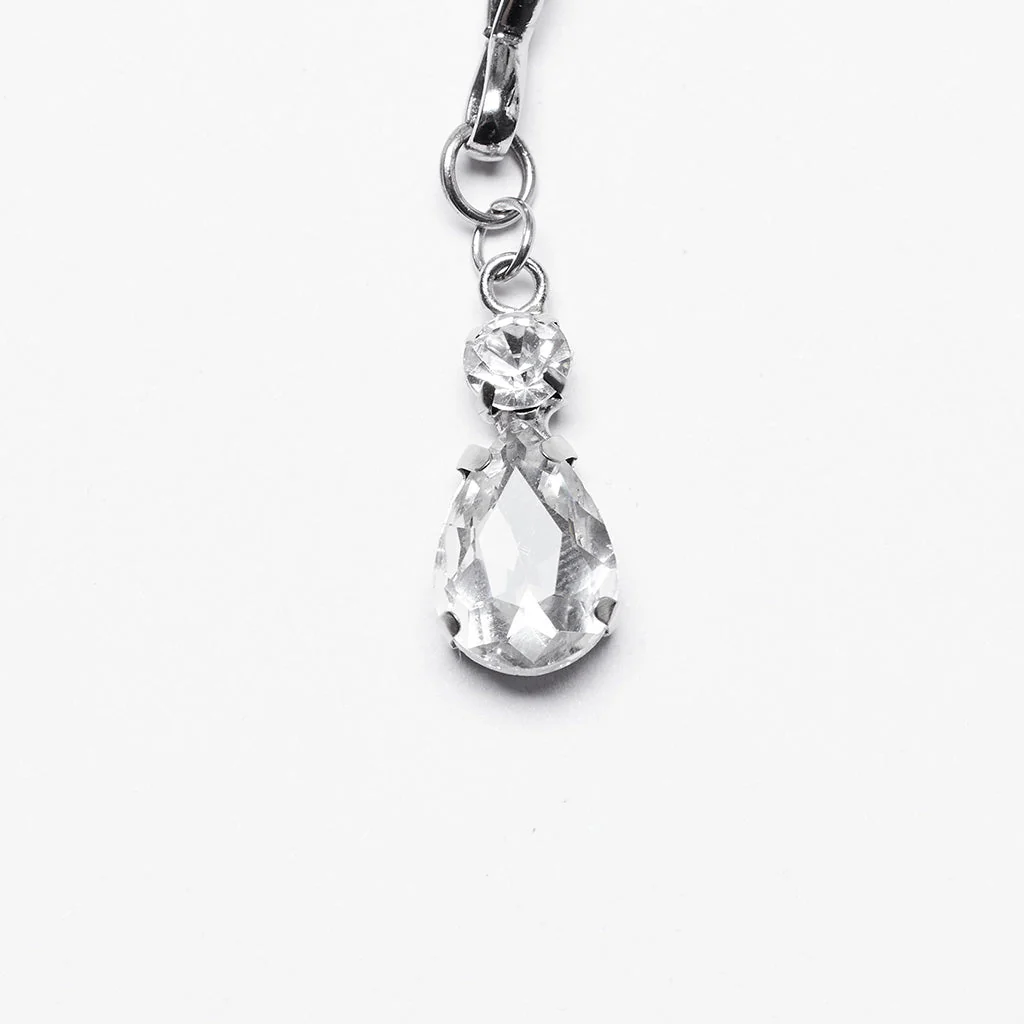 WS-734FSF Celestial Gothic Star Moon Headpiece with Drape Chains - Image 9