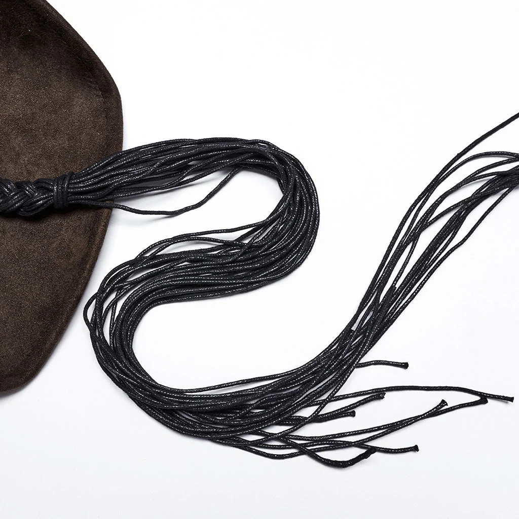 WS-746MZM Suede Cowboy Hat with Feathers Punk Accessories Edition - Image 54