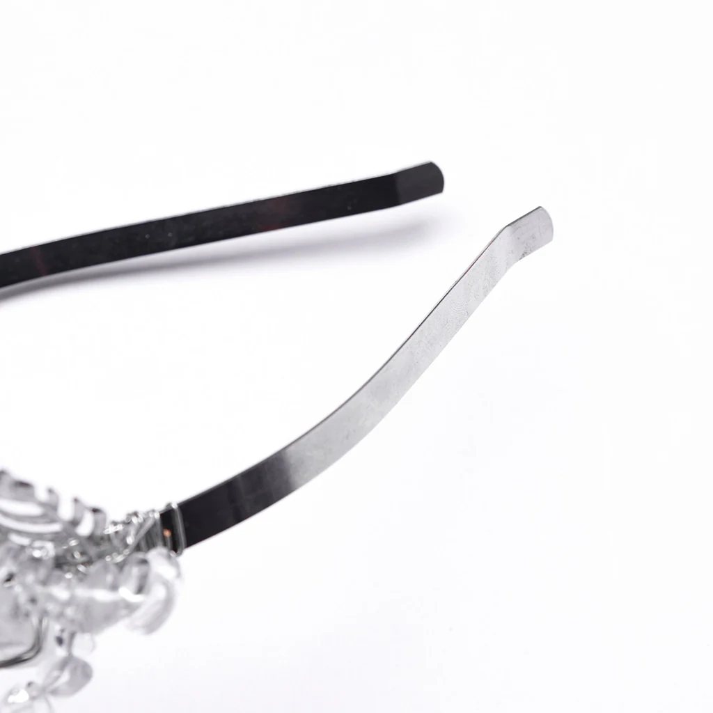 WS-785FSF Gothic Accessories Crystal Crown Luxurious Fantasy Headpiece - Image 9