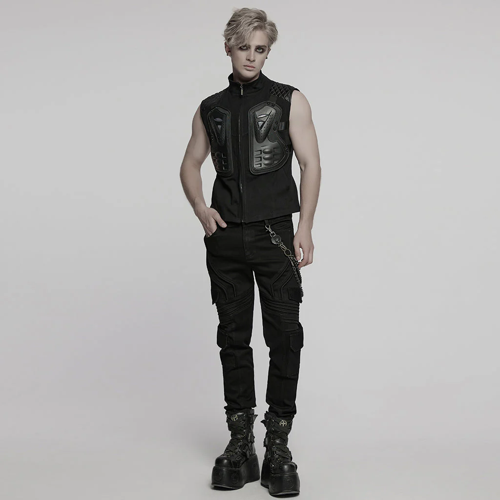 WS-788YDM Dual Chain Skull Clip Punk Accessories Belt Chain - Image 16