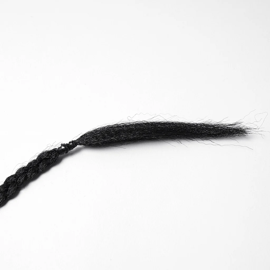 WS-801FSF Gothic Accessories Black Lace Ribbon Hair Extension Clip - Image 9